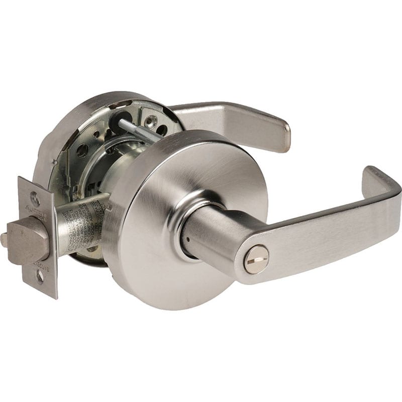 Sargent 10XU65 LL Privacy Cylindrical Latchset – US26D Satin Chrome