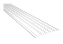 Pemko 272A Saddle Threshold 6" Wide x 1/4" High – Mill Aluminum, ADA, Fire Rated