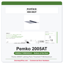 Pemko 2005AT Latching Panic Threshold 5" Mill Aluminum | UL10C Fire Rated ADA