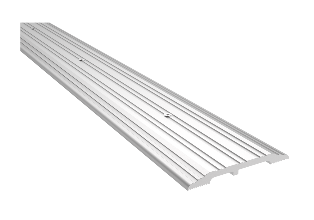 Pemko 1715A Heavy-Duty Fluted Saddle Threshold 5" x 1/2" – Industrial Nickel-Aluminum