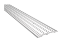 Pemko 1715A Heavy-Duty Fluted Saddle Threshold 5" x 1/2" – Industrial Nickel-Aluminum