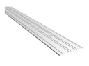 Pemko 270A Saddle Threshold 4" Wide x 1/4" High ADA Fire Rated Mill Aluminum