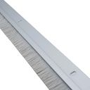 Pemko 18062CNB Nylon Brush Sill Sweep – Clear Anodized Aluminum, 36" or 48"