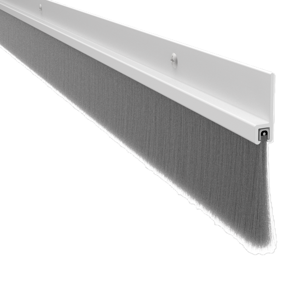 Pemko 18137CNB Nylon Brush Sill Sweep – 1-3/8" Extended Brush