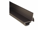 Pemko 210DV Door Bottom Shoe with Rain Drip - Dark Bronze Anodized 