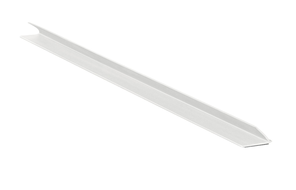 Pemko S44W Single-Fin Silicone Adhesive Gasket White 17 ft | UL 10C Fire & UL 1784 Smoke Rated