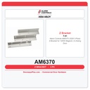 Alarm Controls AM6370 US28 3-Piece Z-Bracket for 1200S Maglock | In-Swing Door