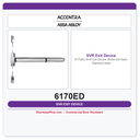Accentra 6170ED SVR Exit Device | 36x84 | 630 Satin Stainless Steel