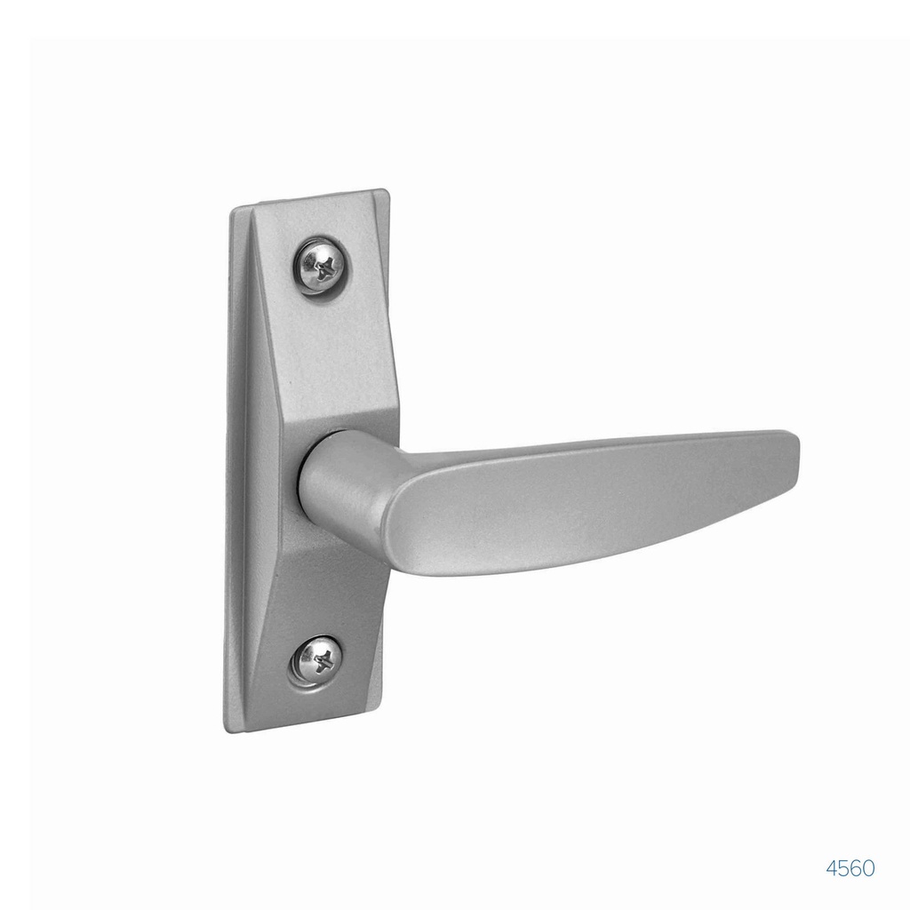 Adams Rite 4560 ADA Lever Handle – Narrow Stile Deadlatch Trim, Aluminum