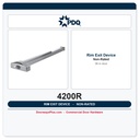 PDQ 4200R Rim Exit Device | 36" Commercial Panic Bar | UL 305 Listed