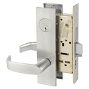Sargent 8245 LE1L Dormitory or Exit Mortise Lockset – LA Keyway