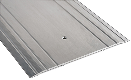 NGP 1013 Flat Saddle Threshold 10" x 1/4" Aluminum | National Guard