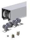 Hager 9878HD 72" Extra Heavy Duty Pocket Door Track Set | 250 lb
