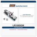 SDC LR100SGK Electric Latch Retraction Kit – Sargent 8600 8700 8800 Series