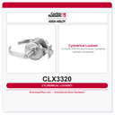 Corbin Russwin CLX3320 PZD Privacy Function Cylindrical Latchset – Commercial