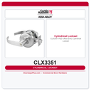 Corbin Russwin CLX3351 PZD Office Entry Cylindrical Lockset –