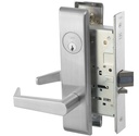 Accentra AUCN 8808FL Mortise Lockset   Classroom Function less Cylinder - Yale