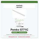 Pemko S771C Silicone Meeting Stile Astragal Gasket – 84 in. | UL10C Fire Rated
