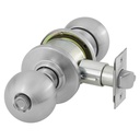 Sargent 6U65 OB Privacy Knob Latchset | 6 Series Cylindrical | US26D Satin Chrome (626)