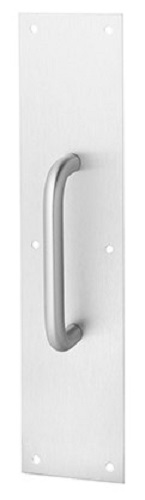 Rockwood 102 x 70B Pull Plate 3.5" x 15" Satin Stainless US32D