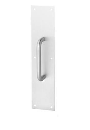 Rockwood 106 x 70C Pull Plate | 4" x 16" Commercial Thru-Bolt