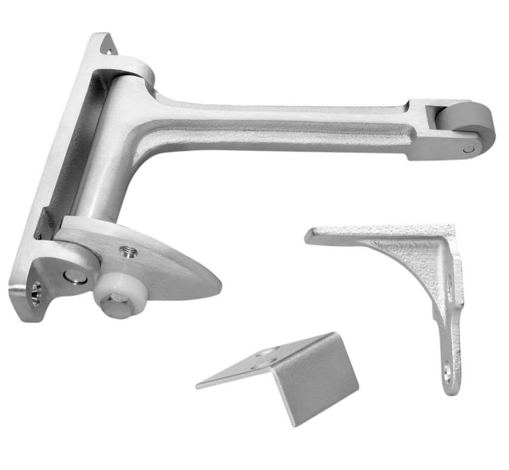 Rockwood 576 Gravity Door Coordinator – US26D Satin Chrome | ANSI A156.3