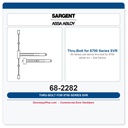 Sargent 68-2282 Thru-Bolt for 8700 Series SVR Exit Device