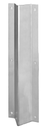 Rockwood BFRC12 US32D 12" Vertical Rod Cover in  Stainless Steel