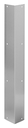 Rockwood 295 Corner Guard - 2" x 2" - Square Corner, Stainless Steel 