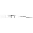 NGP RO225 ADA Compliant Offset Interlocking Wheelchair Ramp – 33″ Wide x 1/4″ High x 2-1/4" Offset