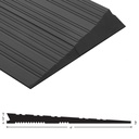 NGP RR952 ADA Compliant Interlocking Wheelchair Rubber Ramp – 6″ Wide x 1/2″ High 