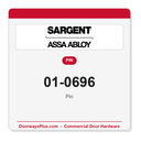 Sargent 01-0696 Pin - Pack of 10