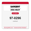 Sargent 97-0296 Latchbolt
