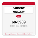 Sargent 68-5989 59-8500 UNIV C-CASE PK