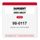 Sargent 98-0117 Bracket cover 9700 & 9898