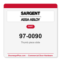 Sargent 97-0090 Thumb piece slide