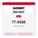 Sargent 77-0550 Rose bushing