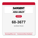 Sargent 68-3677 SCREW PACK