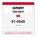 Sargent 01-0048 Roll Pin - Pack of 10