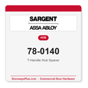 Sargent 78-0140 T-Handle Hub Spacer