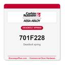 Corbin Russwin 701F228 Deadbolt spring
