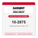 Sargent 10-2875 Inside Escutcheon Assy - KP