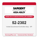 Sargent 52-2302 Inside Escutcheon/Controller Assy - KP