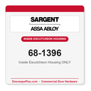 Sargent 68-1396 Inside Escutcheon Housing ONLY