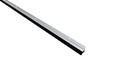 Pemko 45041CNB Brush Gasketing Kit, 45-Degree Clear Anodized Aluminum Retainer, Nylon Brush, 3'0 x 7'0 Opening