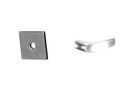Sargent 8204 EB Trim Storeroom or Closet Mortise Lockset | LA Keyway, Grade 1 Commercial