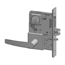PDQ MR199A MJSR Square Rose Mortise Lockset -- Electrified Storeroom Function, Grade 1, US32D Satin Stainless