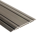 NGP 513 Flat Saddle Threshold 5" x 1/4" Aluminum | National Guard