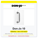 Don-Jo 10 Cast Door Pull