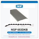 NGP 653DKB Offset Threshold 5-1/2" x 1/2" Dark Bronze | National Guard